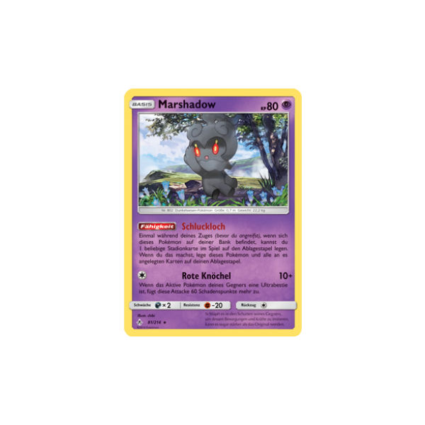 Marshadow 081/214 HOLO