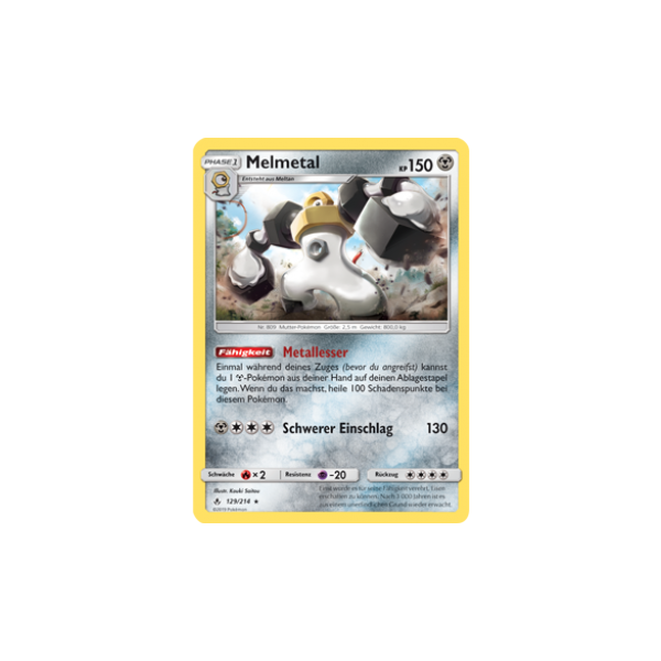 Melmetal 129/214 HOLO