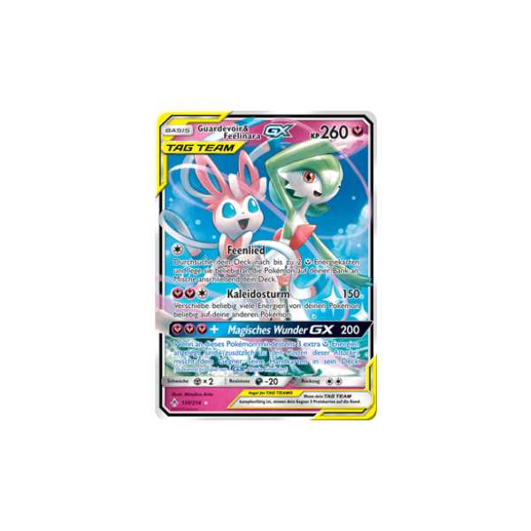 Guardevoir &amp; Feelinara-GX TAG TEAM 130/214