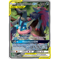 Quajutsu &amp; Zoroark-GX TAG TEAM 201/214 FULLART