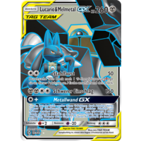 Lucario &amp; Melmetal-GX TAG TEAM 203/214 FULLART