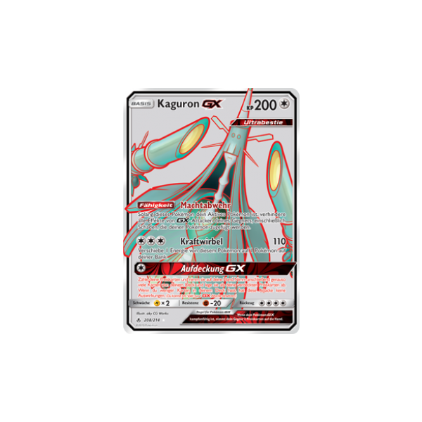 Kaguron-GX rot 208/214 FULLART
