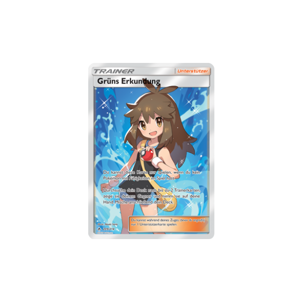 Gr&uuml;ns Erkundung 209/214 FULLART