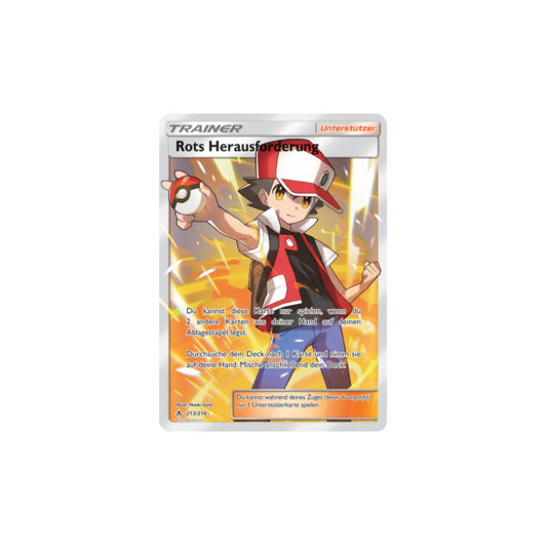 Rots Herausforderung 213/214 FULLART