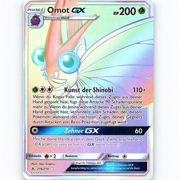 Omot-GX 216/214 RAINBOW