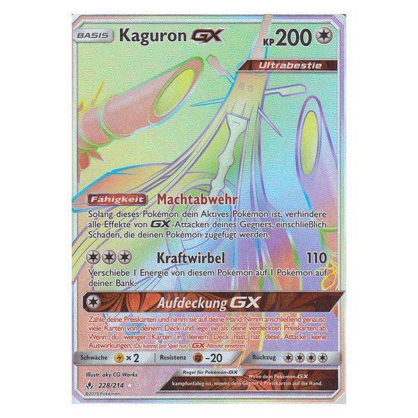 Kaguron-GX 228/214 RAINBOW