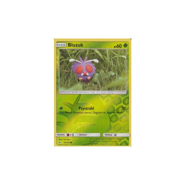 Bluzuk 010/214 REVERSE HOLO