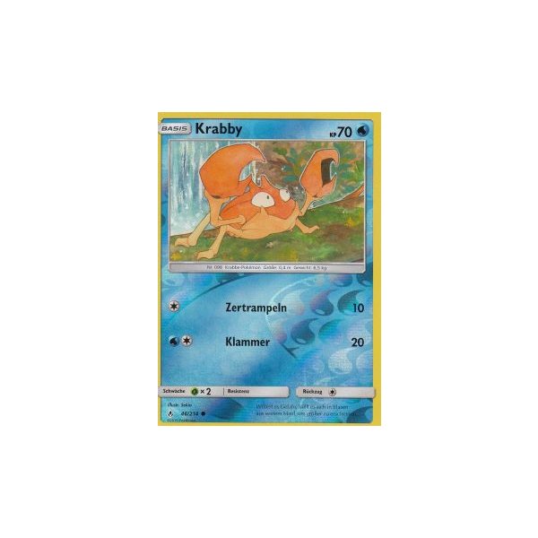 Krabby 046/214 REVERSE HOLO