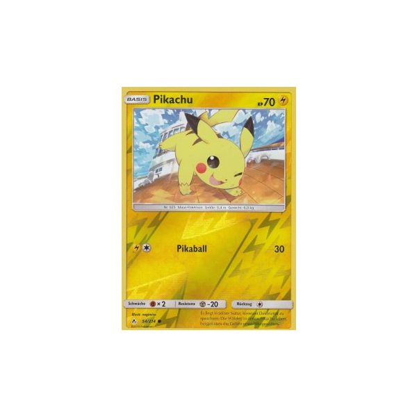 Pikachu 054/214 REVERSE HOLO