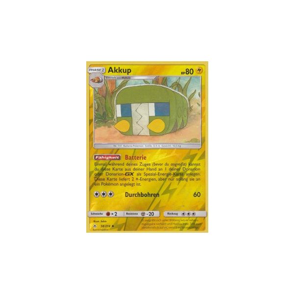 Akkup 058/214 REVERSE HOLO