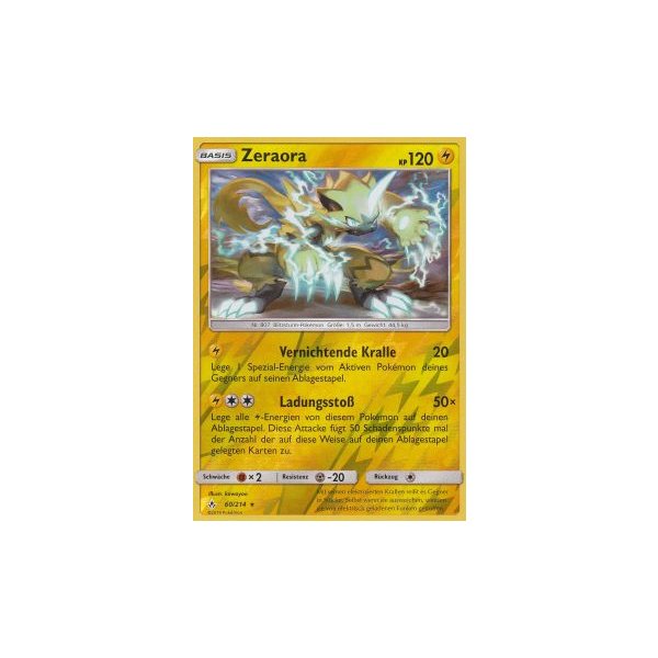 Zeraora 060/214 REVERSE HOLO