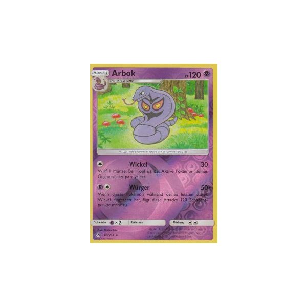 Arbok 063/214 REVERSE HOLO