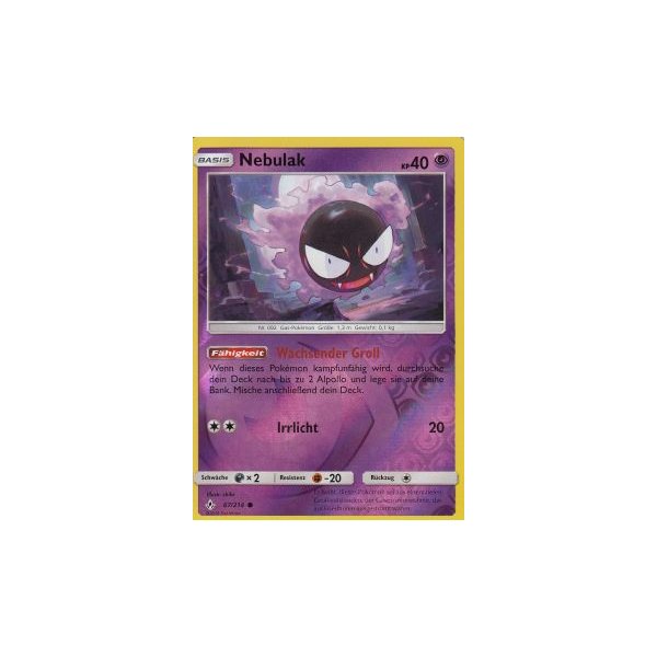 Nebulak 067/214 REVERSE HOLO