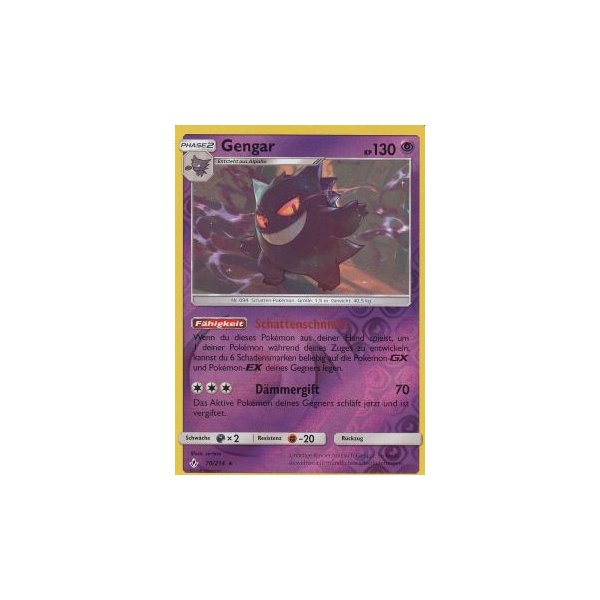 Gengar 070/214 REVERSE HOLO