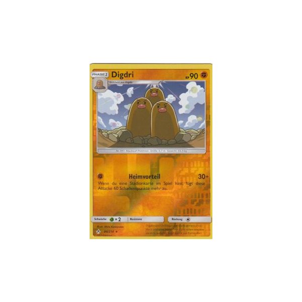Digdri 086/214 REVERSE HOLO