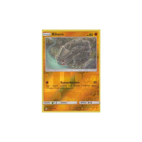 Rihorn 092/214 REVERSE HOLO