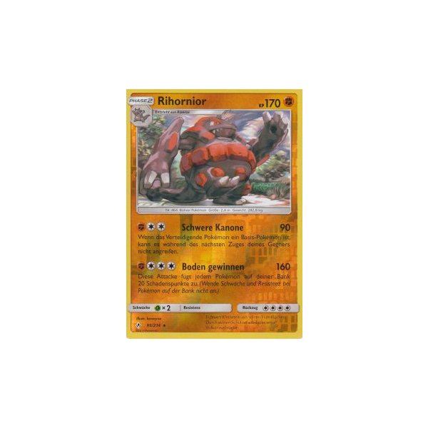 Rihornior 095/214 REVERSE HOLO