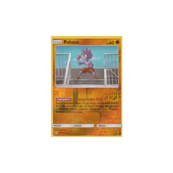 Rabauz 100/214 REVERSE HOLO