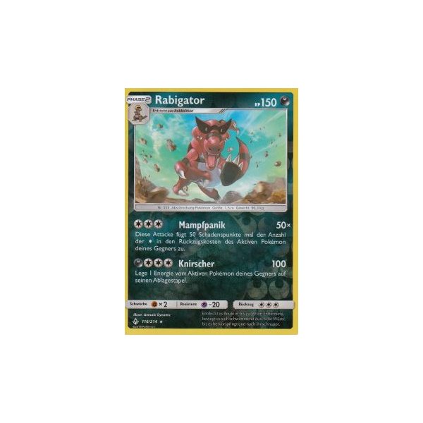 Rabigator 116/214 REVERSE HOLO
