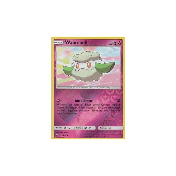 Waumboll 139/214 REVERSE HOLO