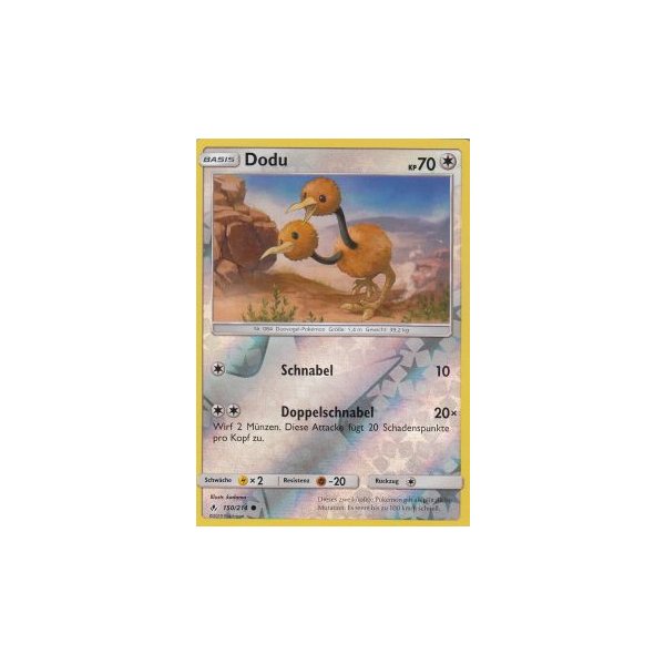 Dodu 150/214 REVERSE HOLO