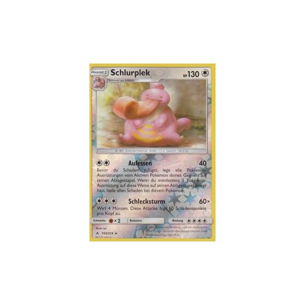 Schlurplek 153/214 REVERSE HOLO