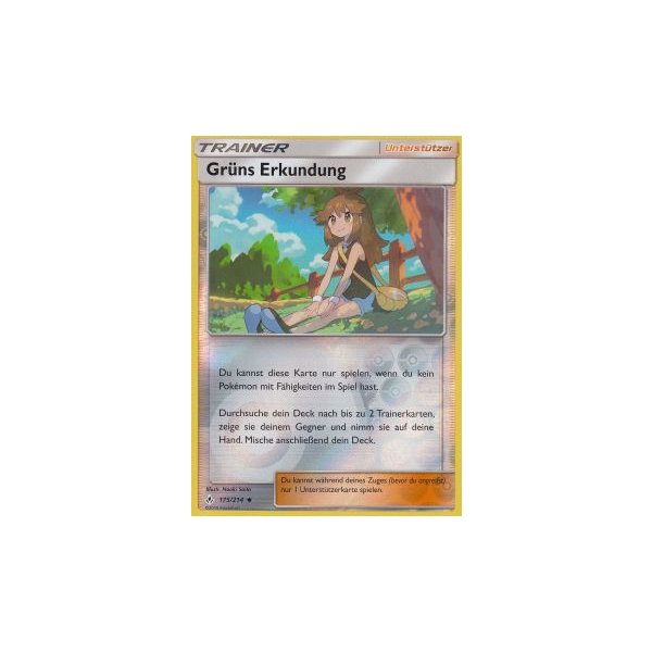 Gr&uuml;ns Erkundung 175/214 REVERSE HOLO