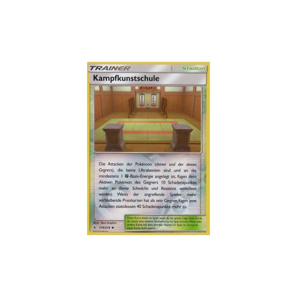 Kampfkunstschule 179/214 REVERSE HOLO