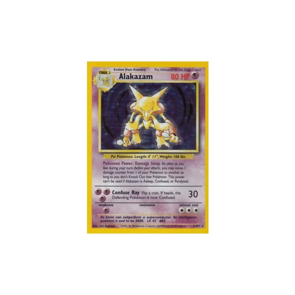 Alakazam 1/102 HOLO
