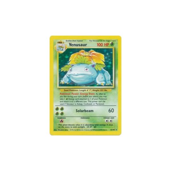 Venusaur 15/102 HOLO