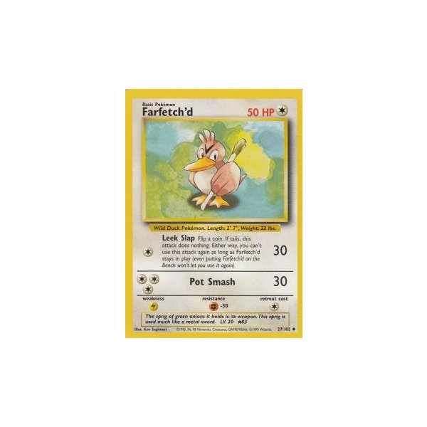 Farfetchd 27/102