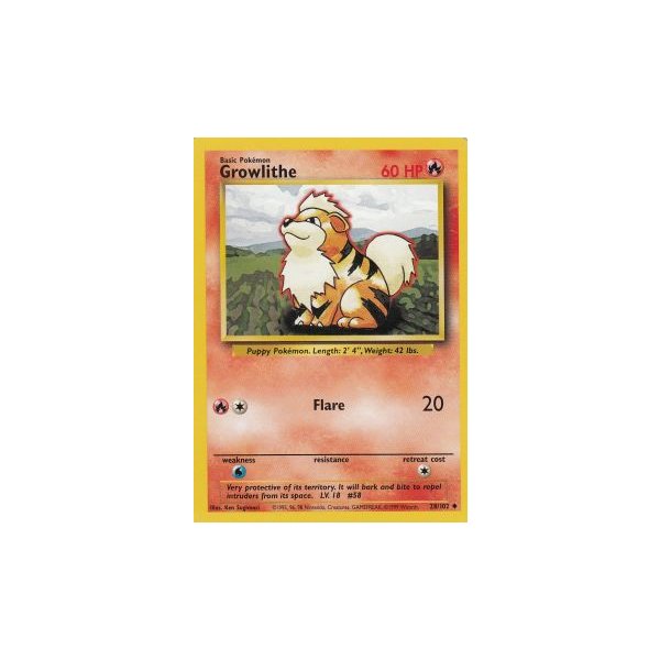 Growlithe 28/102