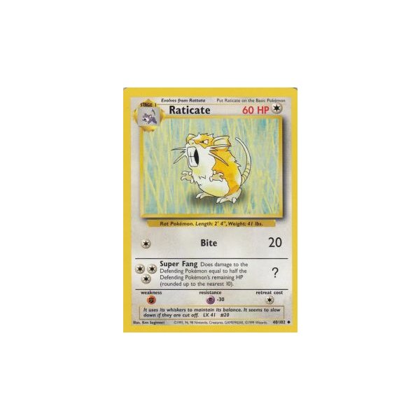 Raticate 40/102