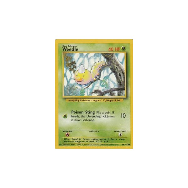 Weedle 69/102