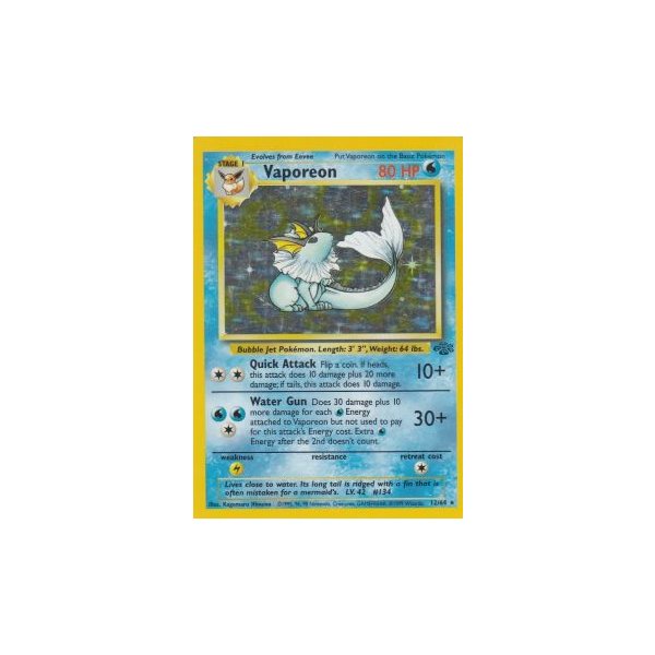 Vaporeon 12/64 HOLO