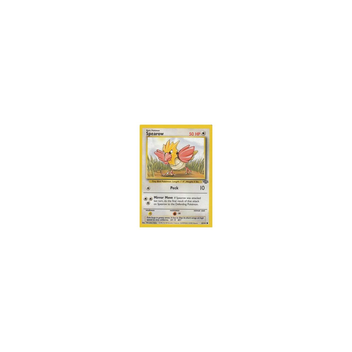 Spearow 62/64 Jungle Pokemon Karte kaufen