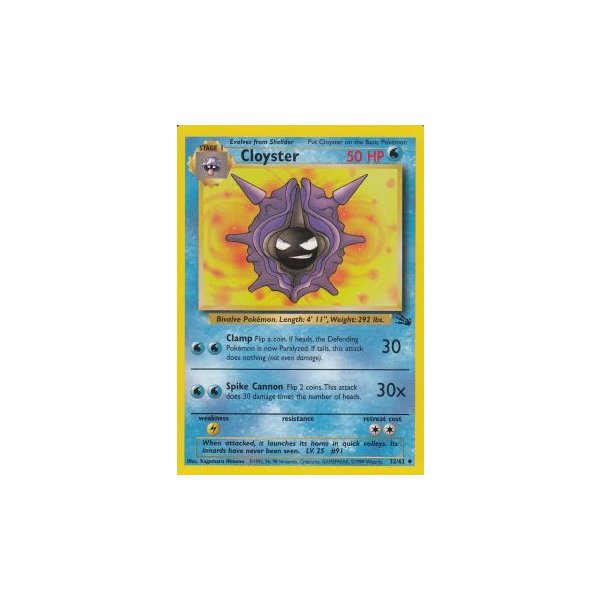 Cloyster 32/62