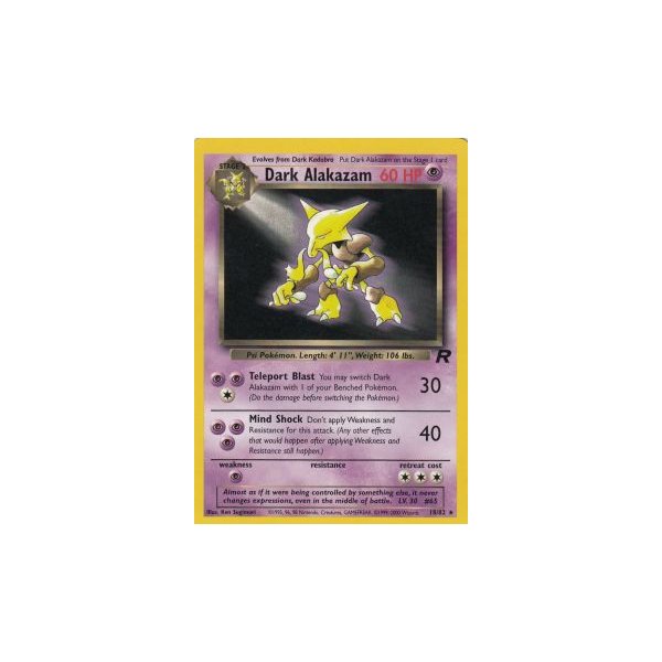 Dark Alakazam 18/82