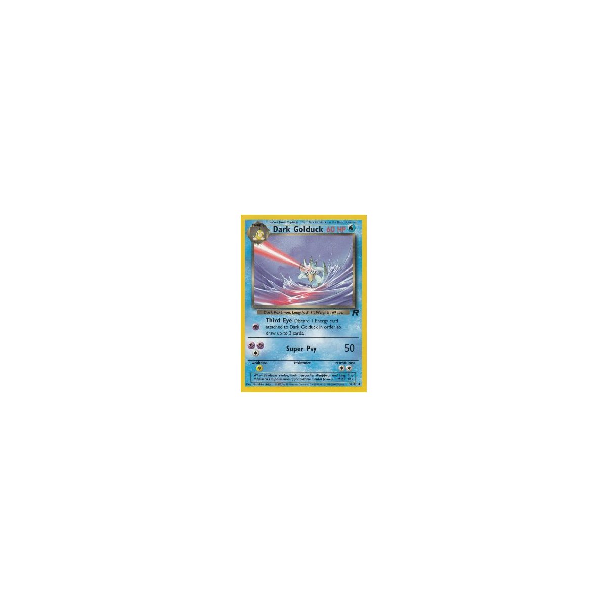 pokémon scarlet and violet cards list price Pokemon: Dark Golduck: 2000 Team Rocket #37: 1st Edition: PSA 10 – Sealed &  Slabbed main image 0