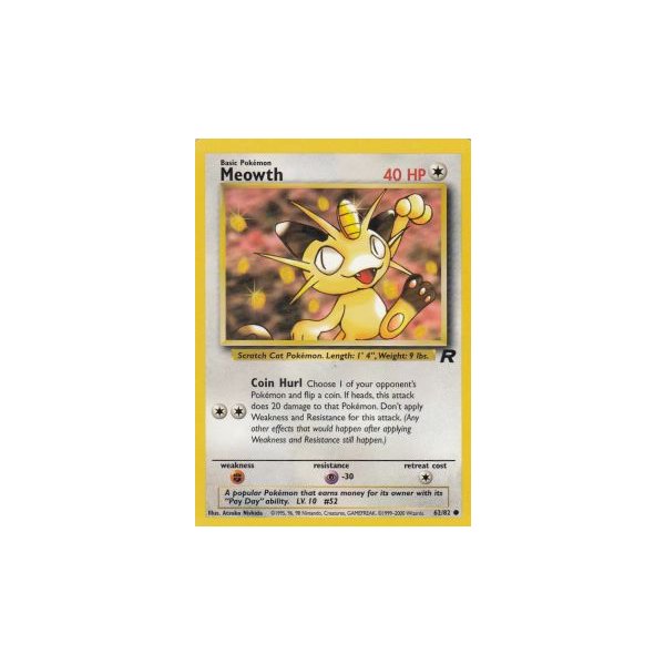 Meowth 62/82
