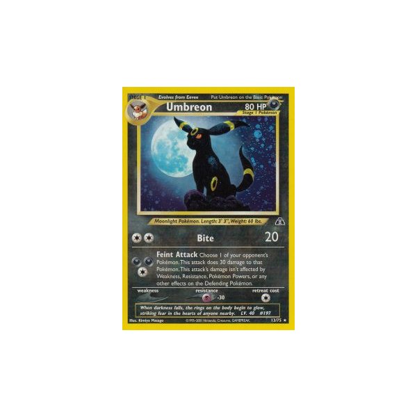 Umbreon 13/75 HOLO