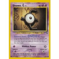 Unown E 67/75
