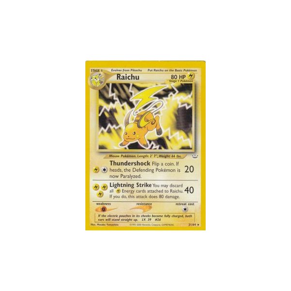Raichu 21/64