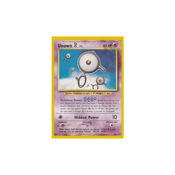 Unown B 39/64