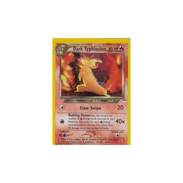 Dark Typhlosion 10/105 HOLO