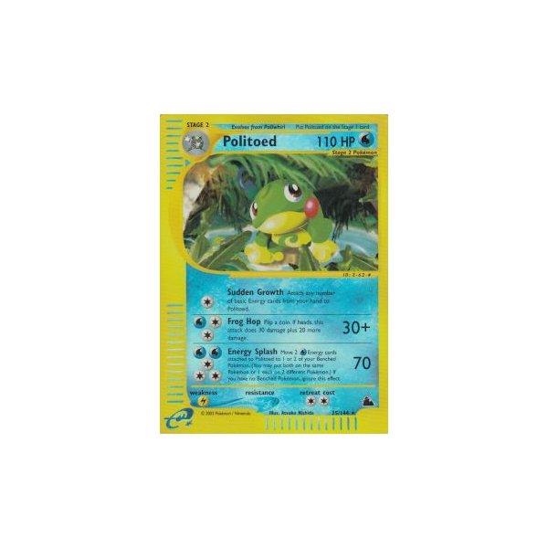 Politoed 025/144 REVERSE HOLO