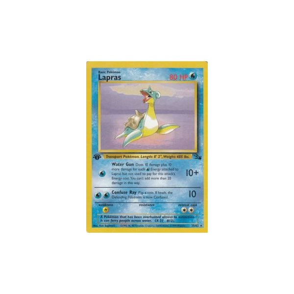 Lapras 25/62 1. Edition (english)