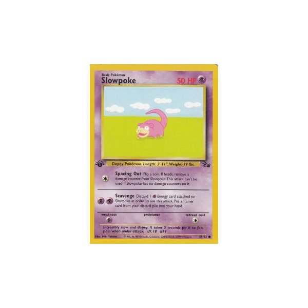 Slowpoke 55/62 1. Edition (english)