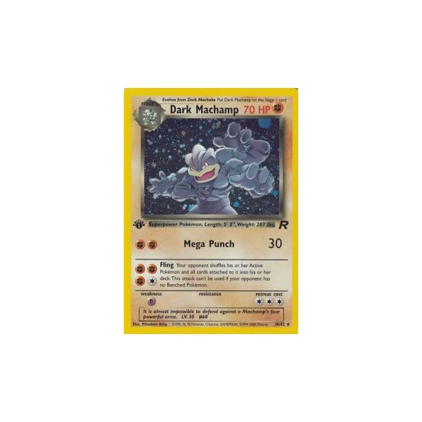 Dark Machamp 10/82 1. Edition (english) HOLO
