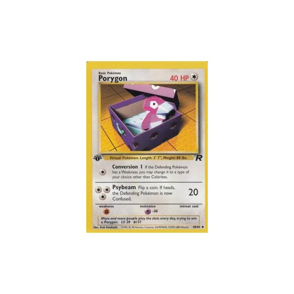 Porygon 48/82 1. Edition (english)